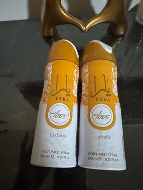 Yara lattafa Body Spray Duo — 2 pack